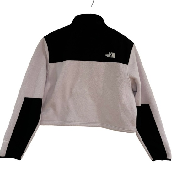 The North Face | Denali Cropped Half Zip Fleece Sweater Jacket XXL Lavender Fog - Picture 3 of 9